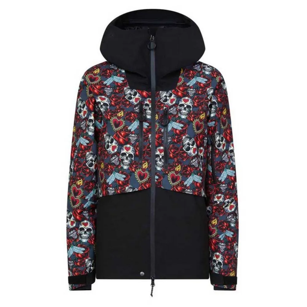 Rock Experience Fanatic Padded Jas Caviar / Rust