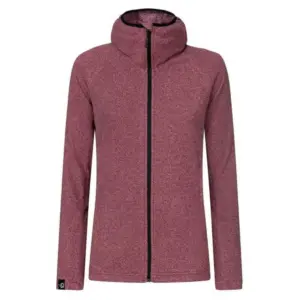 Rock Experience Odin Fleece Met Volledige Rits O Windsor Wine Melange / Caviar