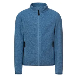 Rock Experience Odin Mock Neck Fleece Met Volledige Rits Marineblauw