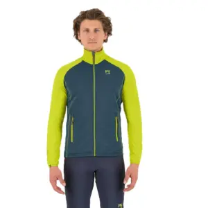 Karpos Ambrizzola Fleece Met Volledige Rits Stargazer / Primrose