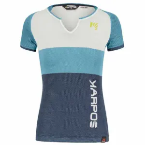 Karpos Moved Evo T-shirt Met Korte Mouwen Bluefin / Delphinium