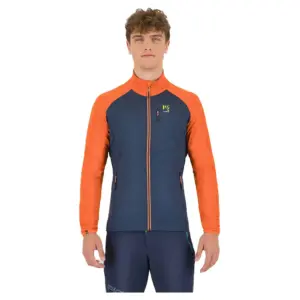 Karpos Pizzocco Evo Fleece Met Volledige Rits Outer Space / Scarlet Ibis