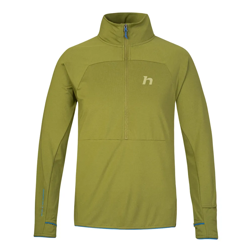Hannah Ethan Fleece Met Halve Rits Groen