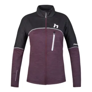 Hannah Meda Fleece Met Volledige Rits Paars