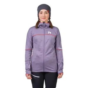 Hannah Meda Hoody Fleece Met Volledige Rits Grijs