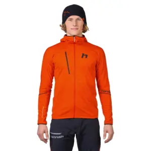 Hannah Niro Hoody Fleece Met Volledige Rits Oranje