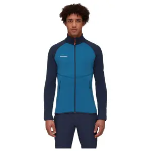 Mammut Aconcagua Fleece Met Volledige Rits Deep Ice / Marine
