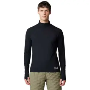 Mountain Hardwear Butter™ T-shirt Met Lange Mouwen Zwart