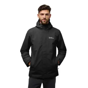 Jack Wolfskin Altenberg 3in1 Jas Zwart