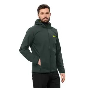 Jack Wolfskin Bornberg Softshelljack Zwart