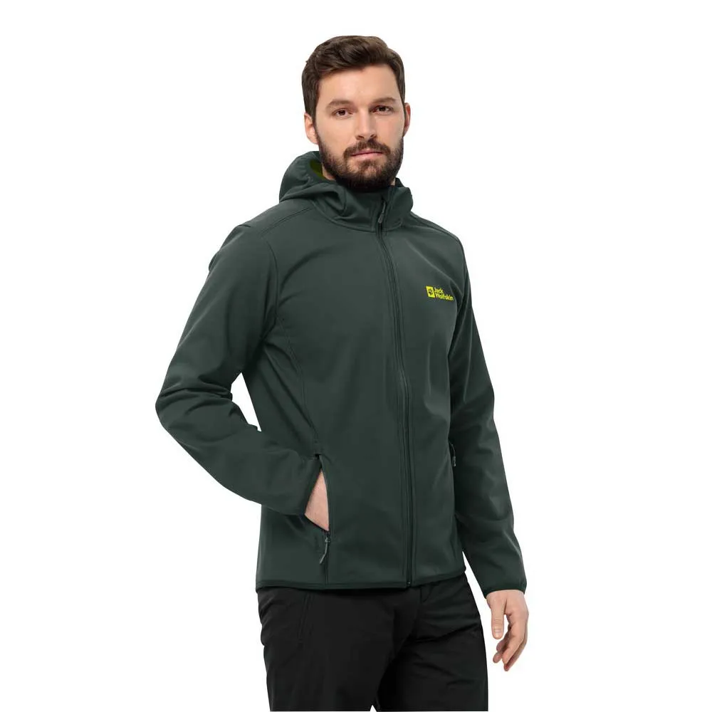 Jack Wolfskin Bornberg Softshelljack Zwart