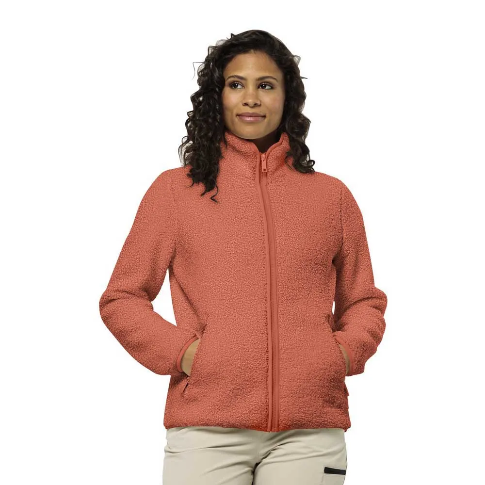 Jack Wolfskin High Curl Jas Warm Amber