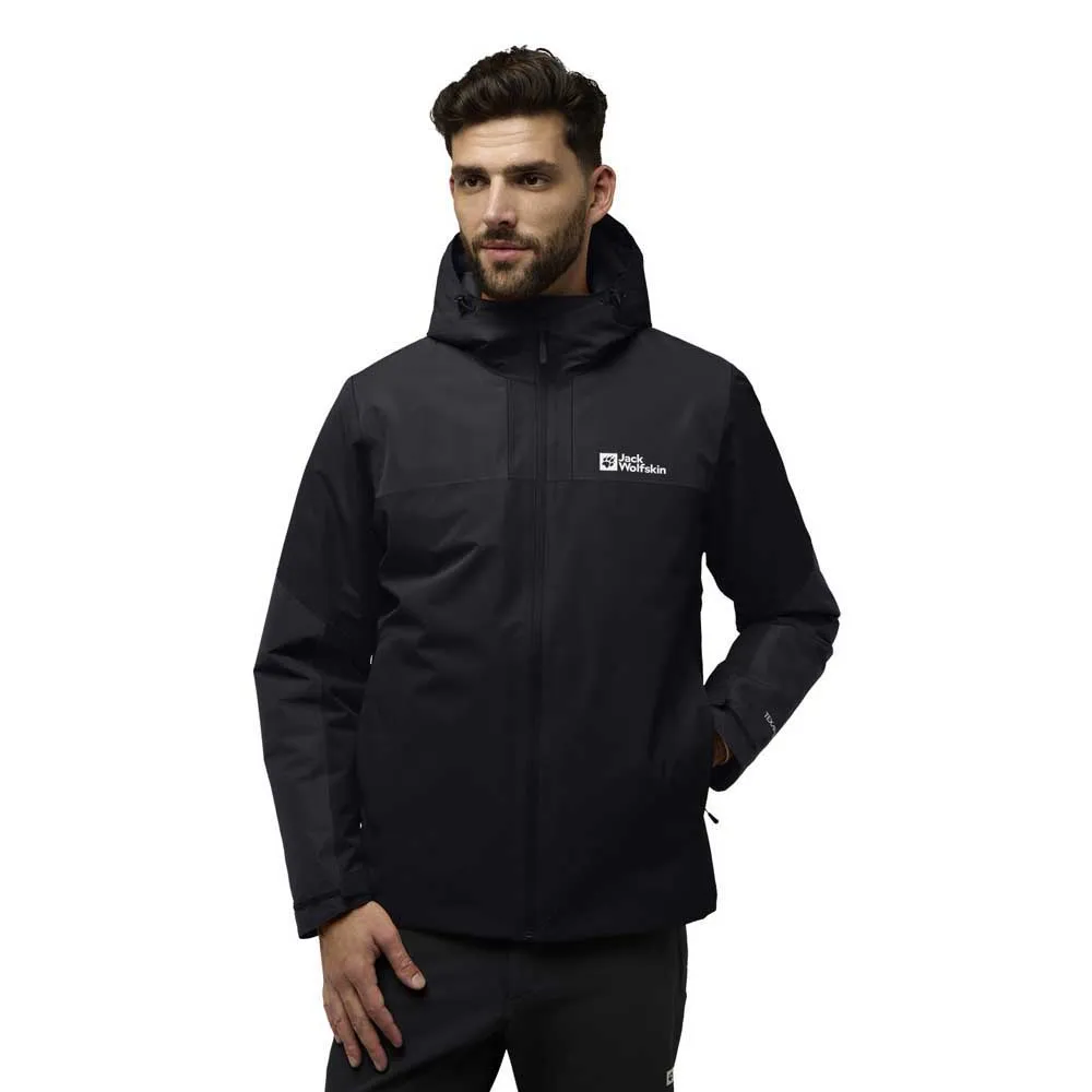 Jack Wolfskin Jasper Ins Jas Zwart