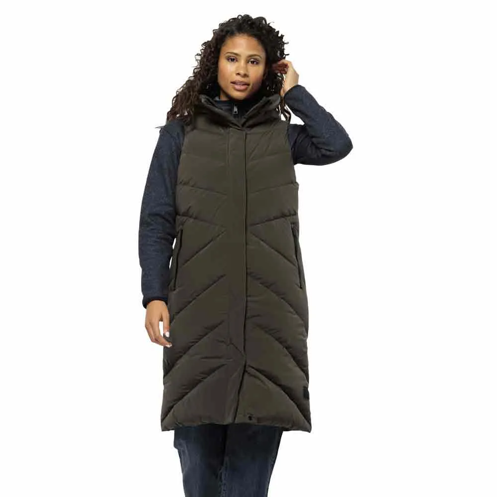 Jack Wolfskin Marienplatz Vest Cold Coffee