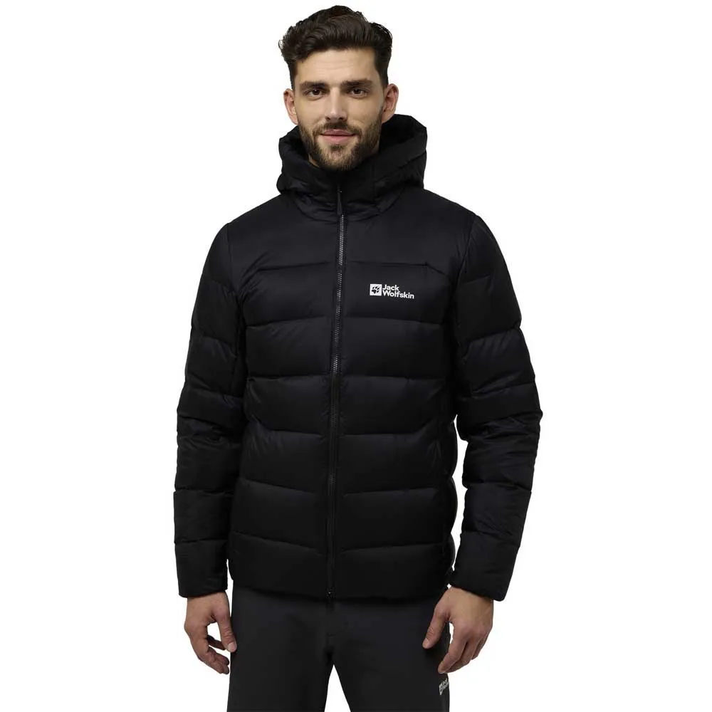 Jack Wolfskin Nebelhorn Down Jas Zwart