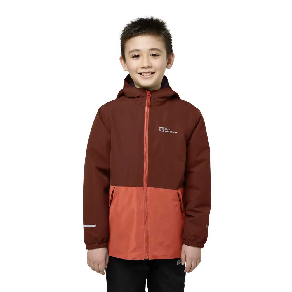Jack Wolfskin Snowy Days Jas Intense Rust