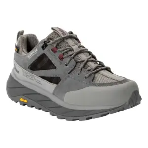 Jack Wolfskin Terraquest Texapore Low Wandelschoenen Grijs
