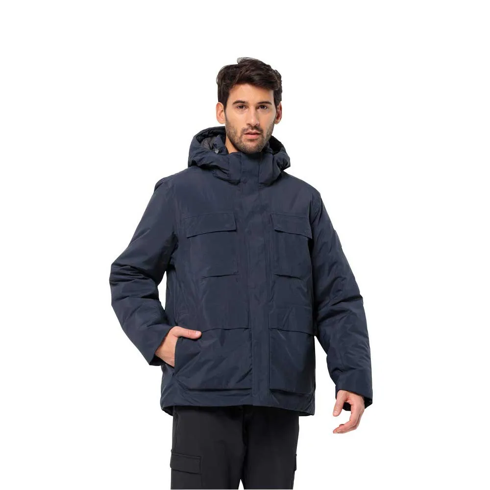 Jack Wolfskin Textor Utility Jas Blauw