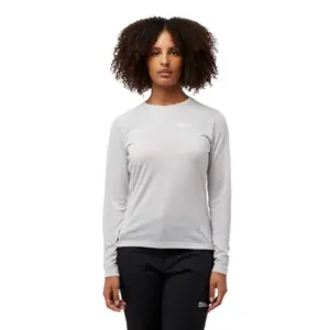 Jack Wolfskin Vonnan T-shirt Met Lange Mouwen Grijs