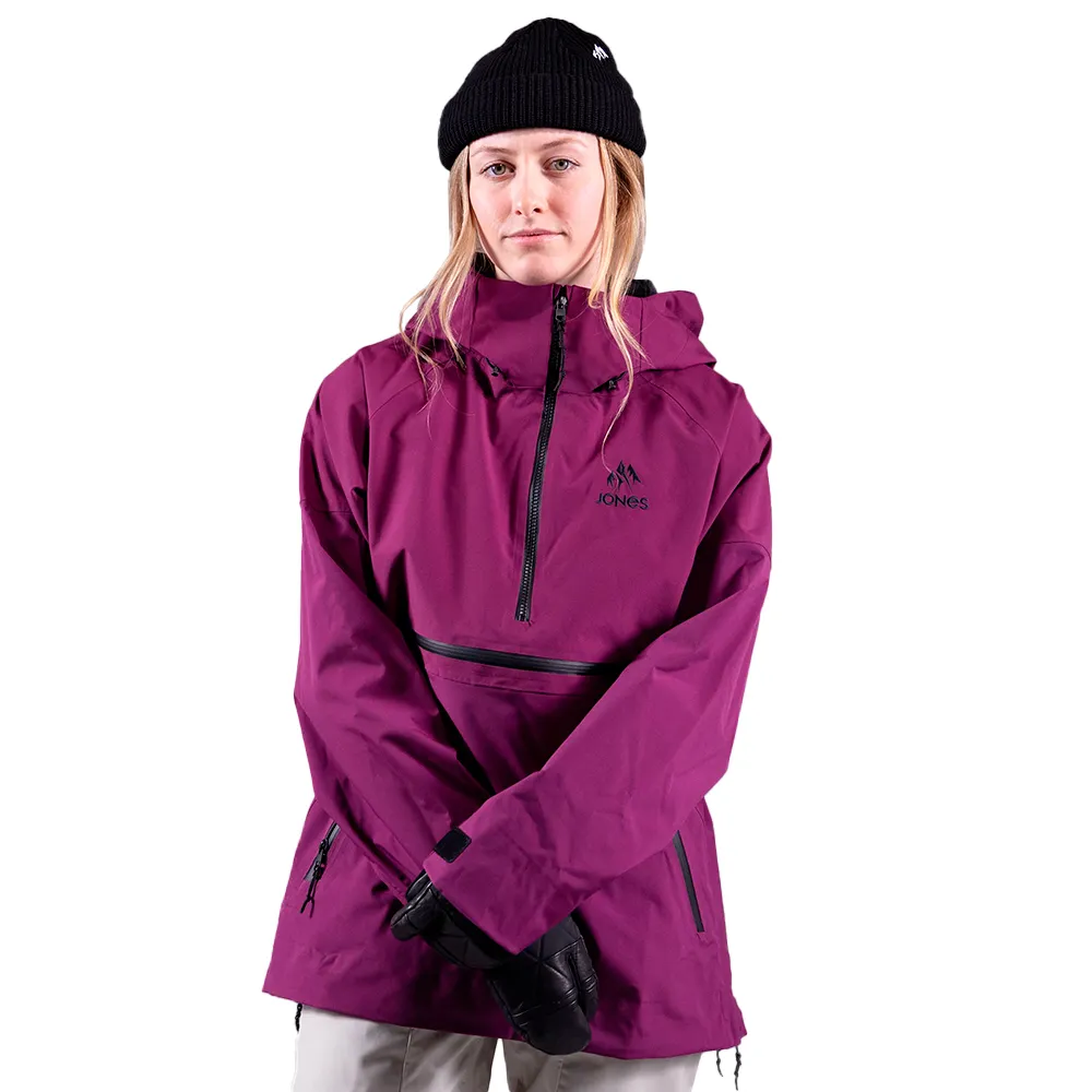 Jones Mtn Surf Recycled Jas Paars