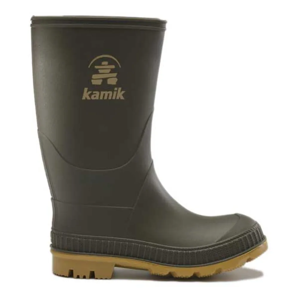 Kamik Stomp Kinderregenlaarzen Olijf