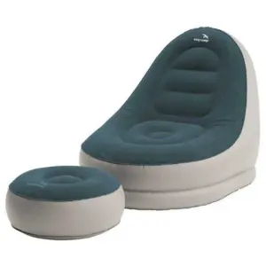 Easycamp Comfy Longe Set Air Opblaasbare Bank Gerenoveerd Blauw