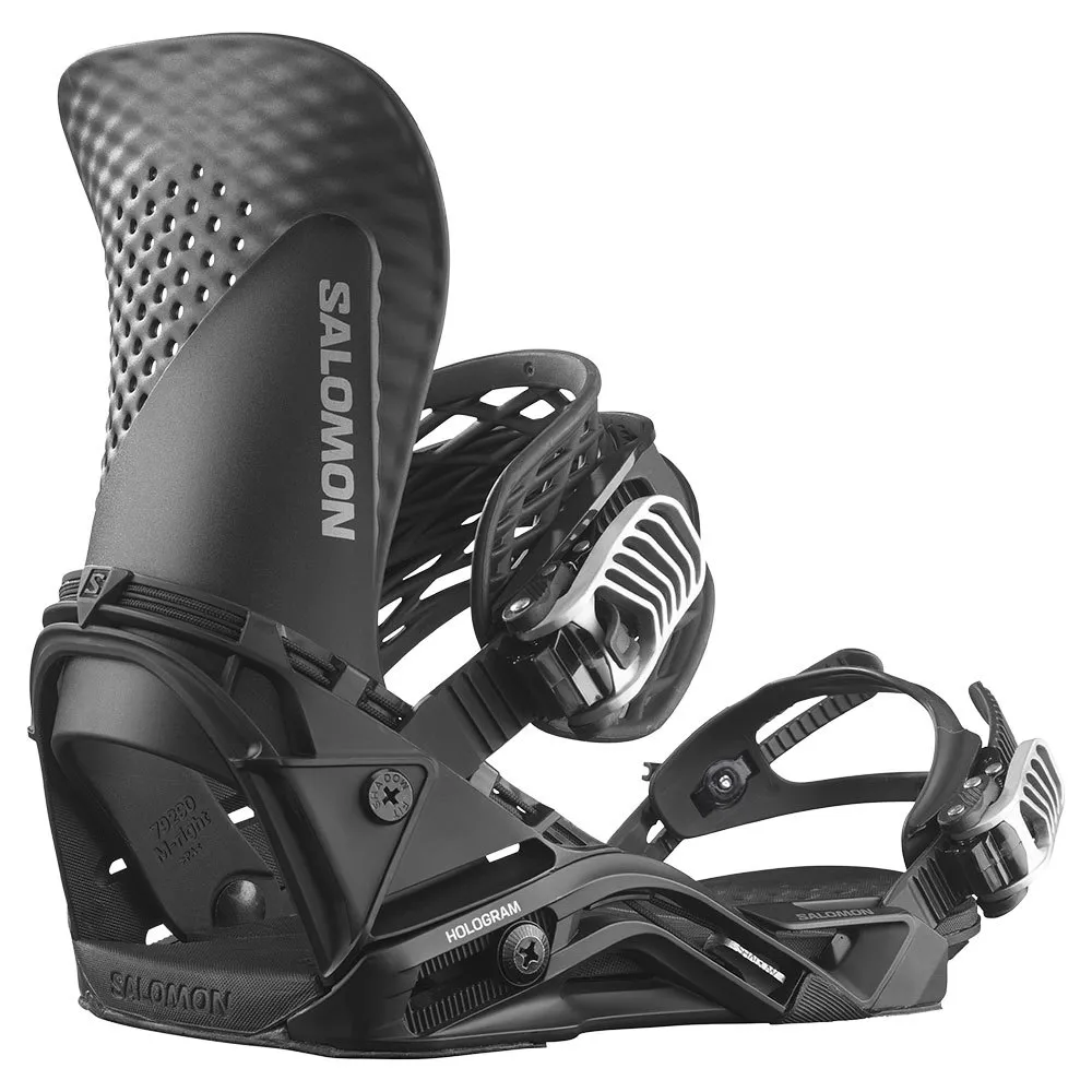 Salomon Hologram Snowboardbindingen Zwart