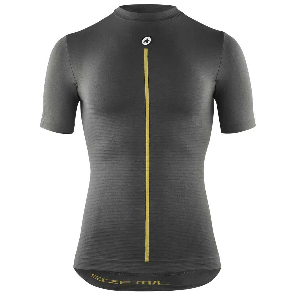 Assos 2/3 P1 Korte Mouwen Basislaag Antraciet