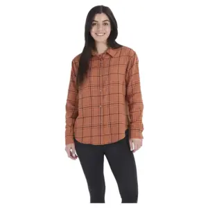 Marmot Fairfax Novelty Lightweight Flannel Overhemd Met Lange Mouwen Auburn