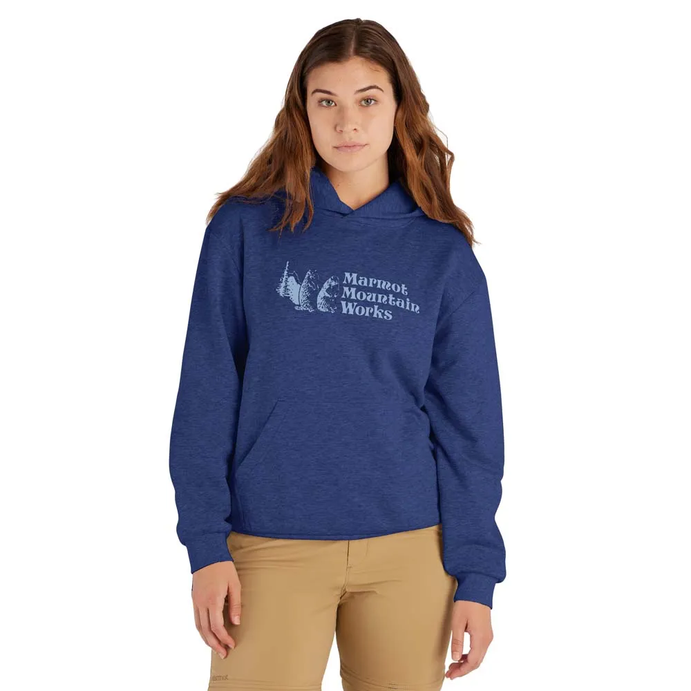 Marmot Mmw Hoodie Blauw