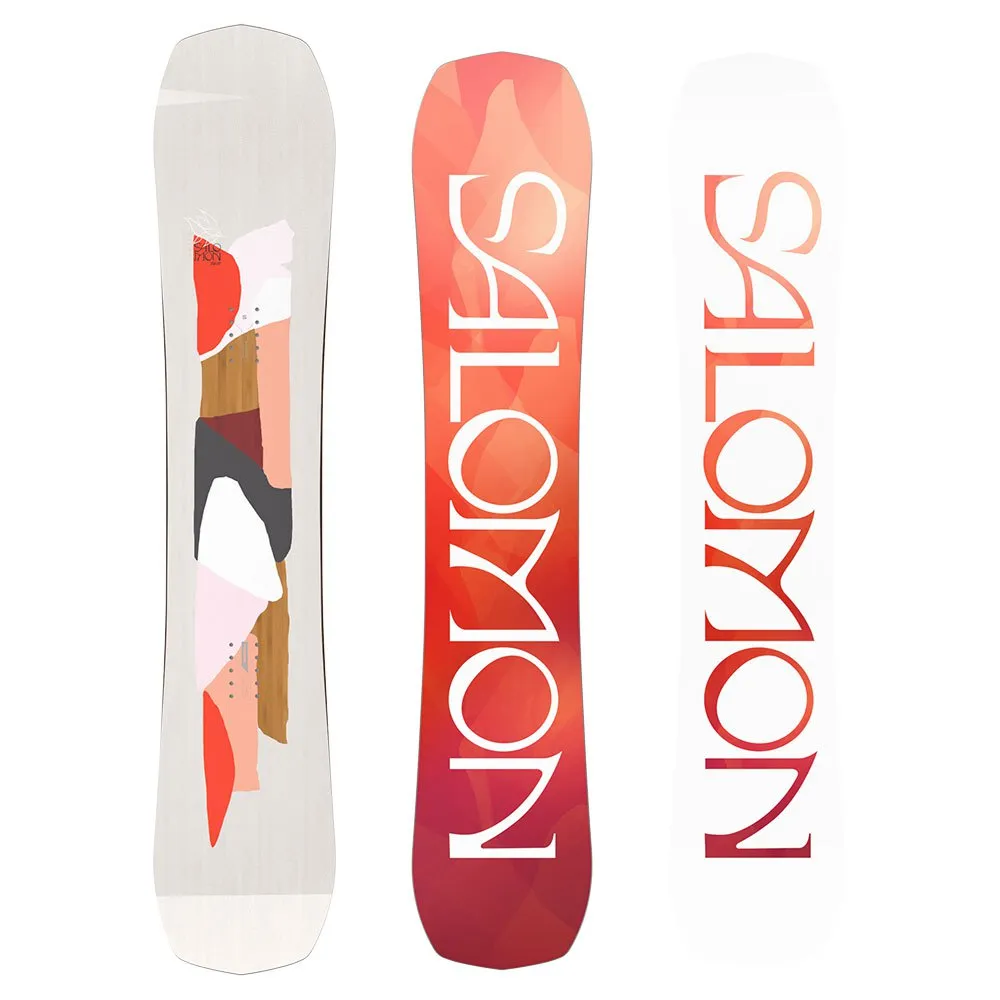 Salomon Rumble Fish Snowboard Voor Vrouwen Multicolor