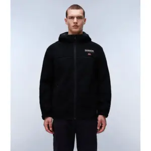 Napapijri Tynik Fleece Met Volledige Rits Zwart