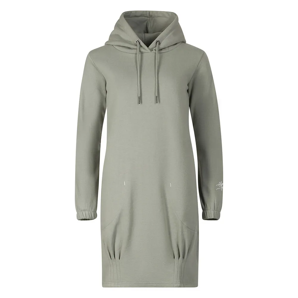 Alpine Pro Lorra Lang Mouw Jurk Shadow