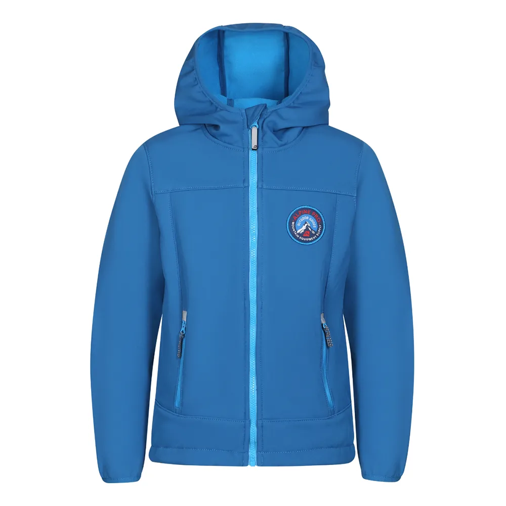 Alpine Pro Omano Softshelljack Blauw