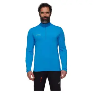 Mammut Aenergy Fleece Met Halve Rits Blauw