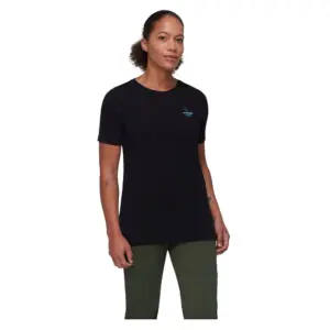 Mammut Core Snow T-shirt Met Korte Mouwen Zwart