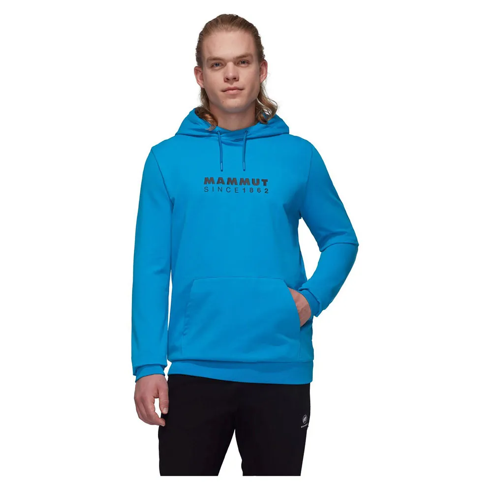 Mammut Ml Logo Hoodie Blauw