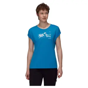 Mammut Mountain 8035m T-shirt Met Korte Mouwen Blauw