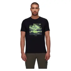 Mammut Mountain 8611m T-shirt Met Korte Mouwen Zwart