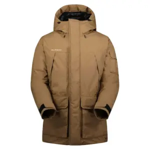 Mammut Obelisk Gore-tex® Hardshell Thermo Donzen Jas Dark Sand