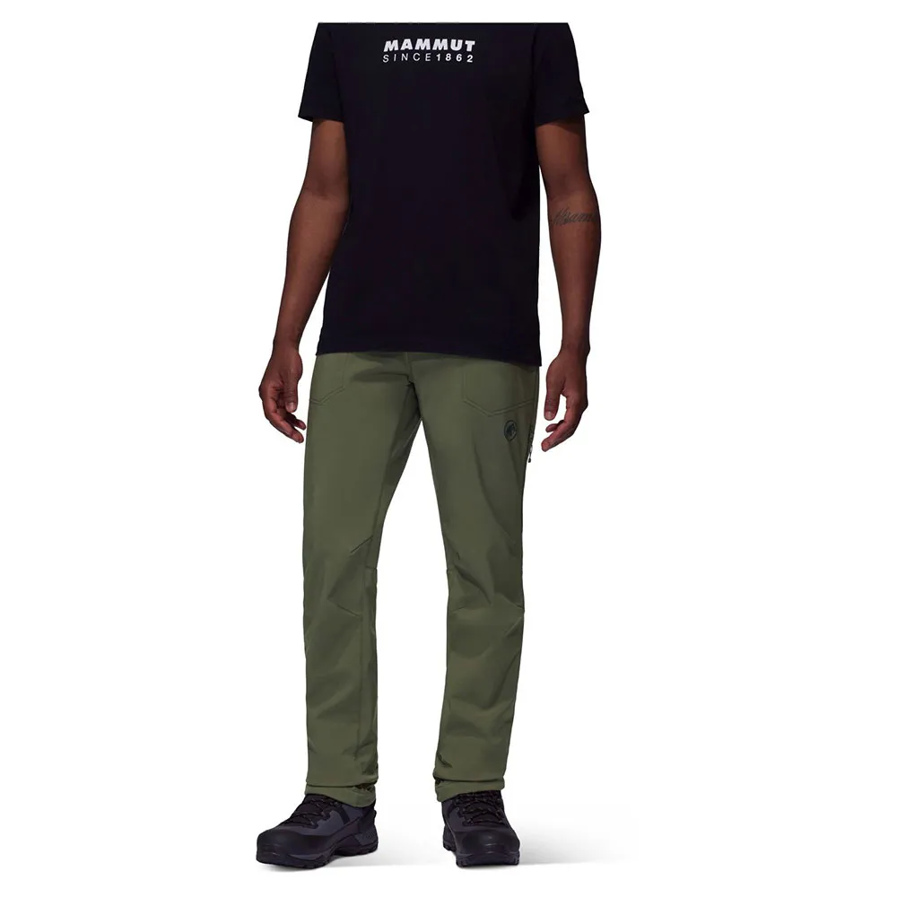 Mammut Runbold Winter Softshell Broek Dark Marsh