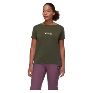 Mammut Seon Playground T-shirt Met Korte Mouwen Dark Marsh