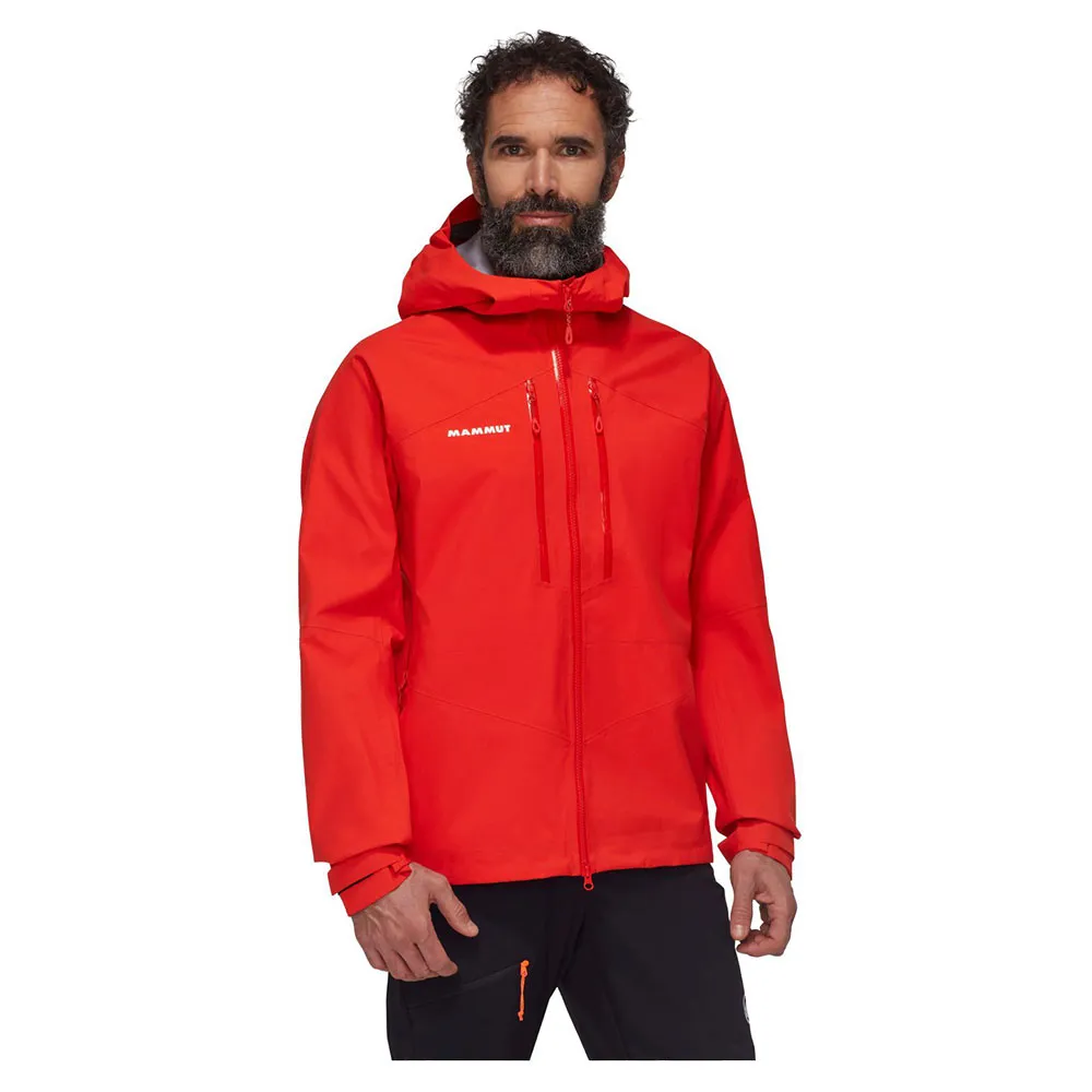 Mammut Taiss Hardshell Jas Rood