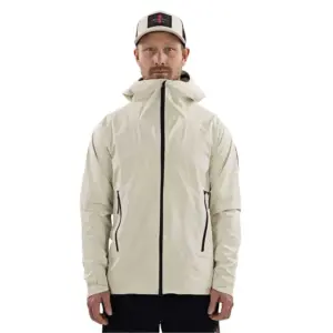 The Mountain Studio Alp 3 Light Shell Jas Almond Milk / Almond Milk