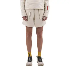 The Mountain Studio Cargo Stretch Korte Broek Almond Milk