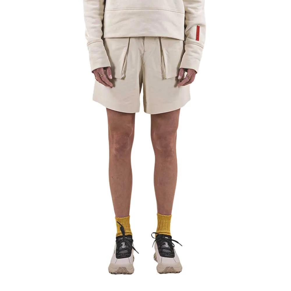 The Mountain Studio Cargo Stretch Korte Broek Almond Milk