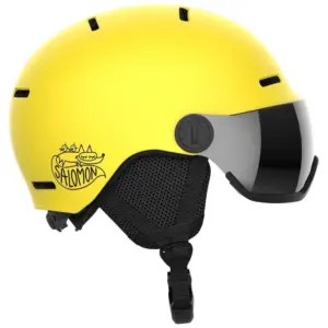Salomon Orka Visor Helm Met Vizier Geel
