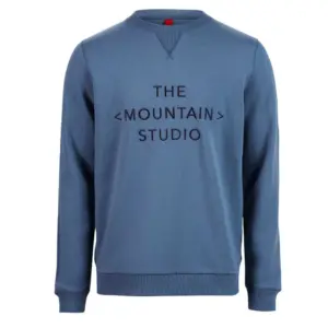The Mountain Studio Organic Cotton Original Tms Sweatshirt Blauw