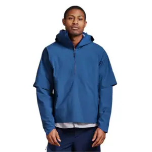 The Mountain Studio Packable Windbreaker Jas Denim