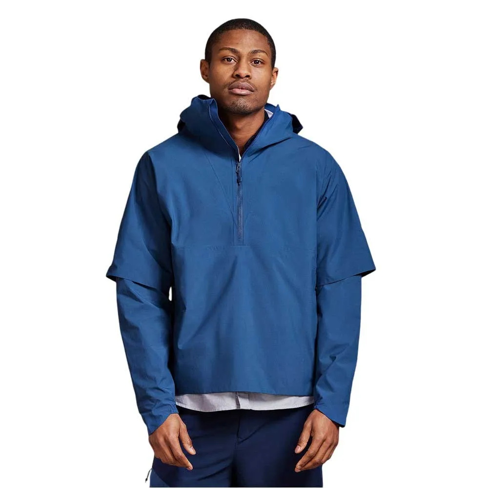 The Mountain Studio Packable Windbreaker Jas Denim